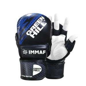 GREEN HILL IMMAF APPROVED MMA GLOVES<span> - </span>Blue, XL