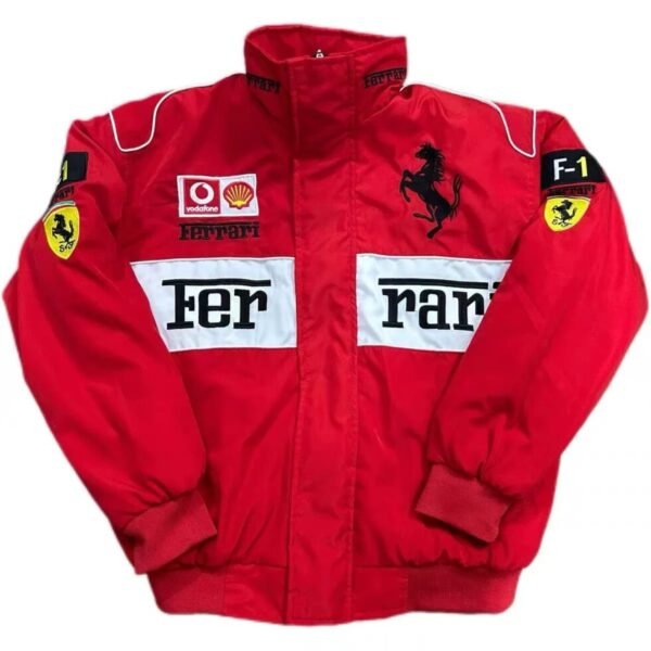 Ferrari Red Jacket - ფერარის ბომბერი