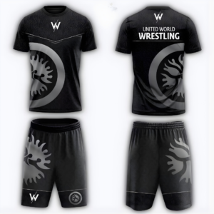 Wrestling UWW Set<span> - </span>Black, S